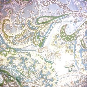 Pottery Barn Siena Paisley King Duvet Cover Set